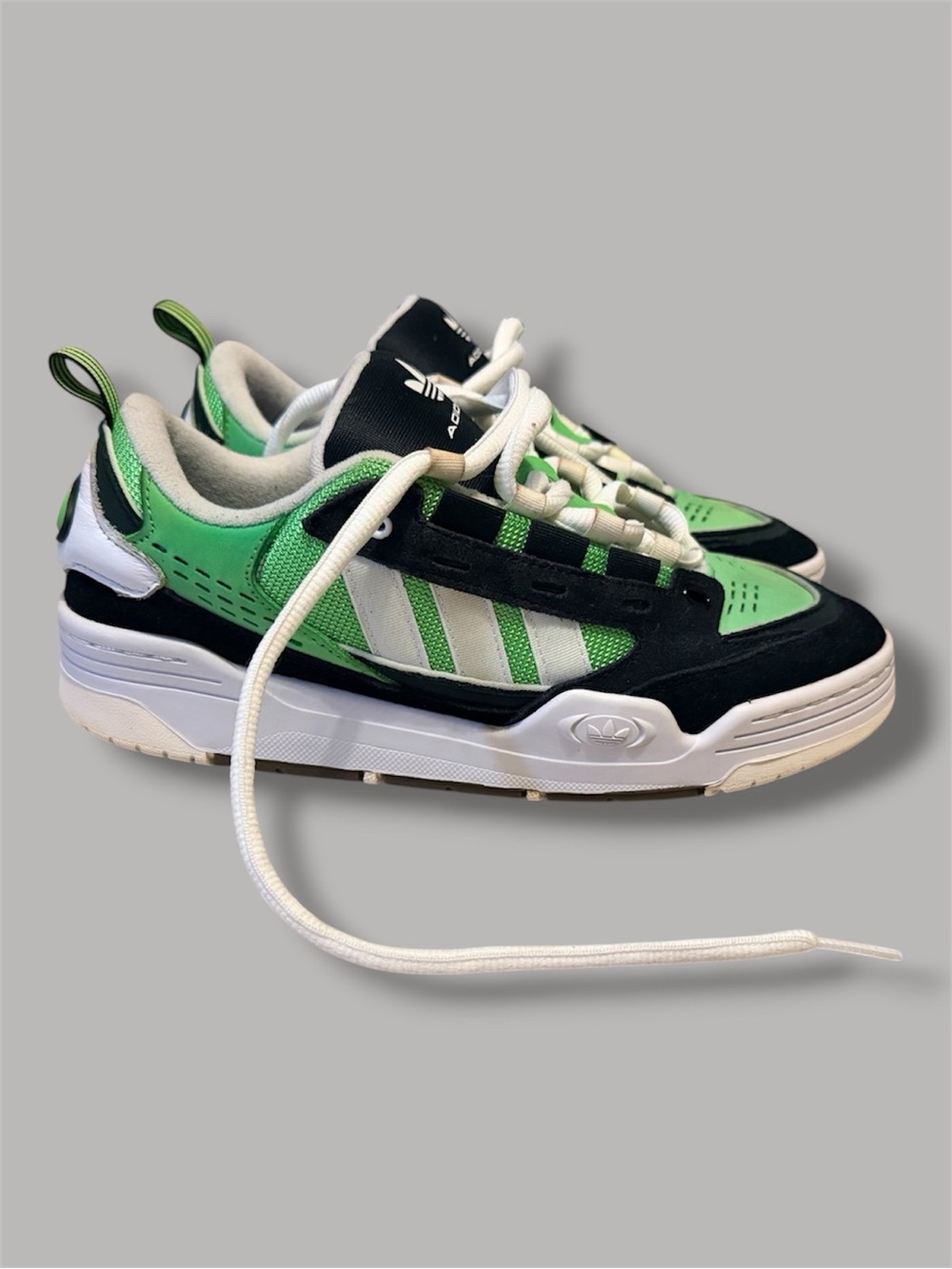 Adidas Originals Adi2000 Sneakers GY5272 Semi Solar Green (8.5) - Picture 3 of 9